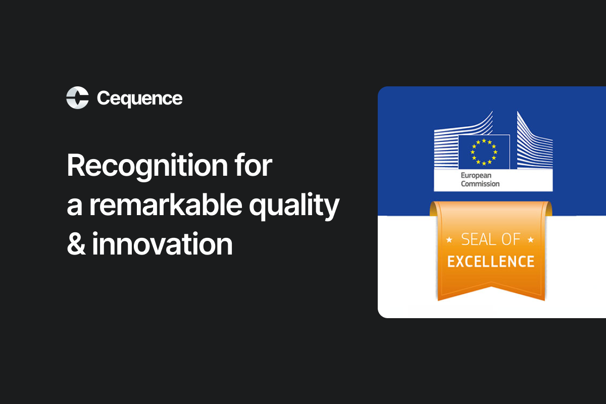 Cequence Awarded Seal of Excellence 2023 for AI Contract Management ...